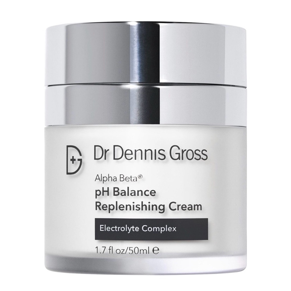 Dr Dennis Gross Alpha Beta pH Balance Replenishing Cream - White & Silver